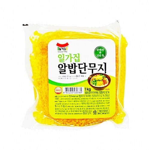 일가집 알밥단무지 1kg