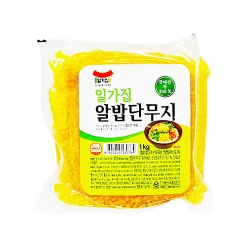 일가집 알밥단무지 1kg