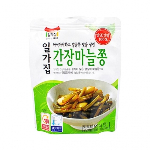 일가집 간장마늘쫑 120g X 20EA_1BOX