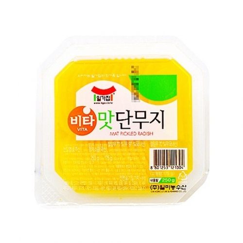 일가집 비타 맛단무지 250g