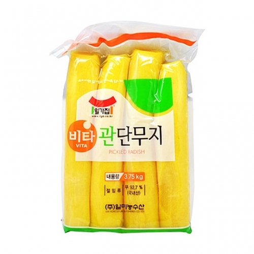 비타 관단무지 3.75kg X 3EA_1BOX 일가집