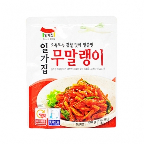 무말랭이 180g X 12EA_1BOX 일가집