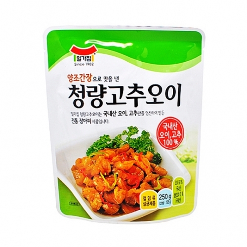 청량고추 오이 250g X 12EA_1BOX 일가집