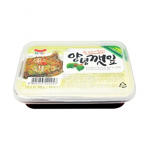 양념깻잎 170g X 10EA_1BOX 일가집