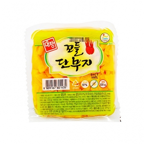 꼬들단무지 300g X 20EA_1BOX 대창농산