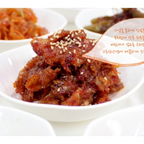 도들샘 쥐포 조림 100g 당일 제조 발송