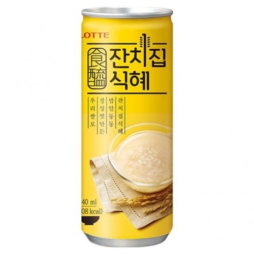 롯데칠성음료 잔치집식혜 240ml 30캔 cm