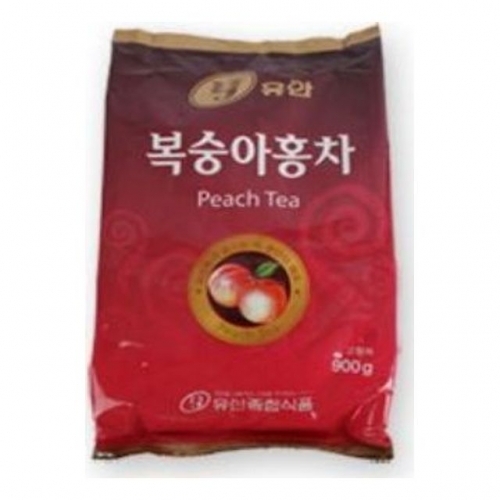 유안 복숭아 홍차 900g cm