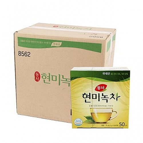 동서식품 현미녹차 업소용 50T 1BOX