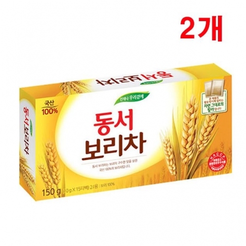 구수한 동서 보리차 15티백 150g 2개