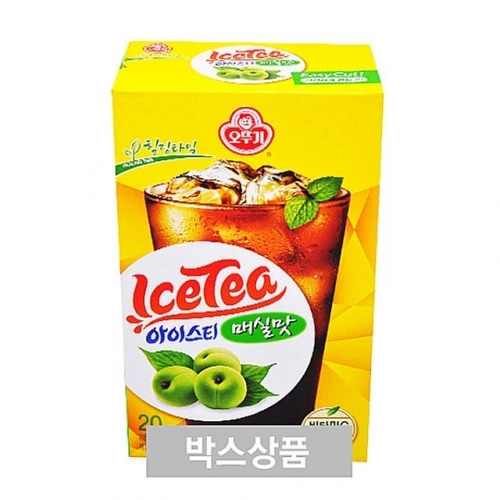 음료 오뚜기 아이스티 매실맛 14g x 20개입 X 8EA