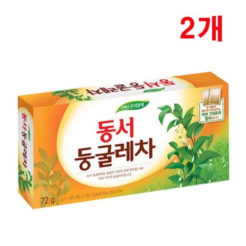 동서 현미 둥글레차 18티백 72g 2개