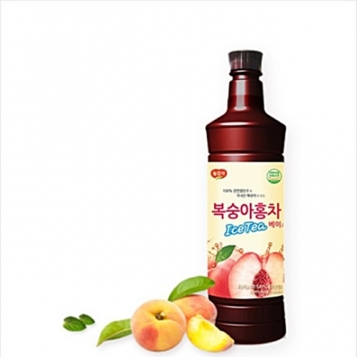 광야 복숭아홍차 베이스 1050ml