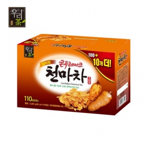 콘푸레이크천마차-110티백 고소한맛 간식대용 손님대접차 건강차