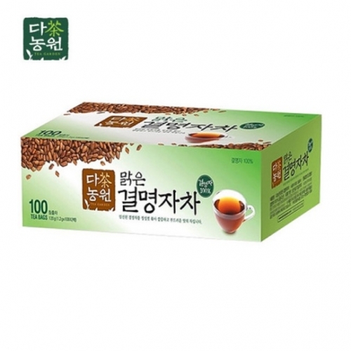결명자차-100티백 깔끔하고부드러운맛 건강차 찬물에도잘우러나는