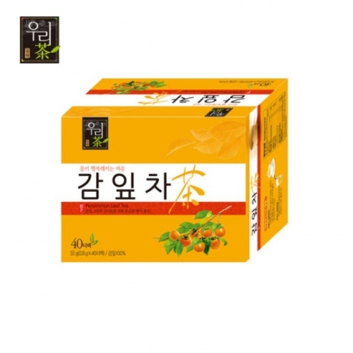 감잎차-40티백 은은한향 겨울철차 건강차 손님대접용