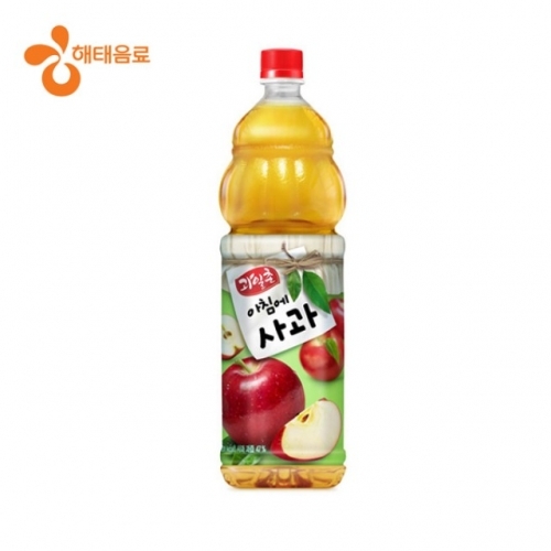 아침에사과 1.5L X12페트세트 사과음료 탕비실용 손님대접용