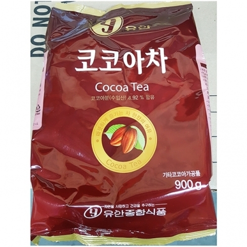 코코아차 식자재 코코아분말 (900gX12개) 유안