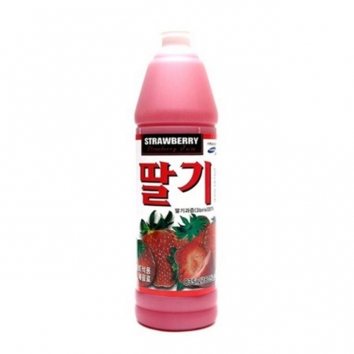 청솔  딸기원액 835ml