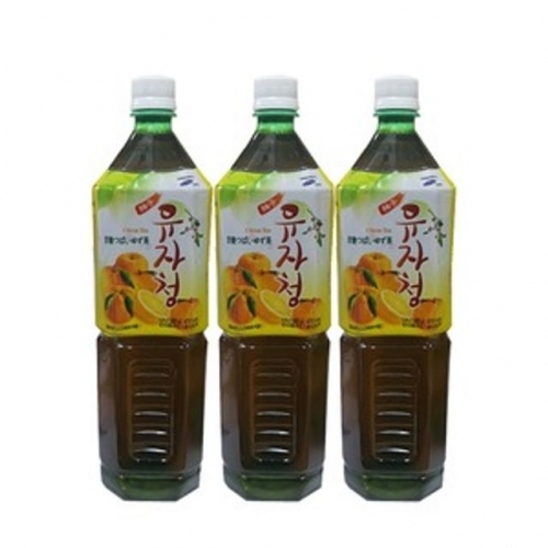 청솔 유자청 1020ml