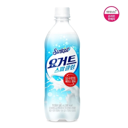 페트음료 도매용 썬키스트 요거트 스파클링 500x20pet