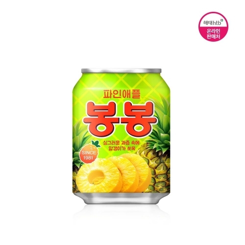 캔음료  선물음료 해태 파인봉봉 238ml x 24캔