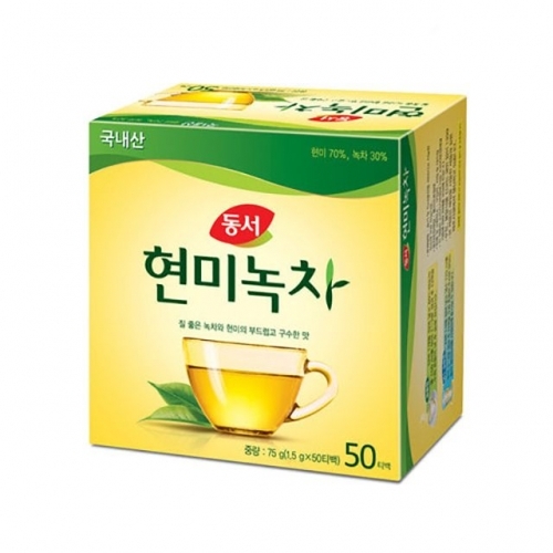 동서 현미 녹차 50티백 75g