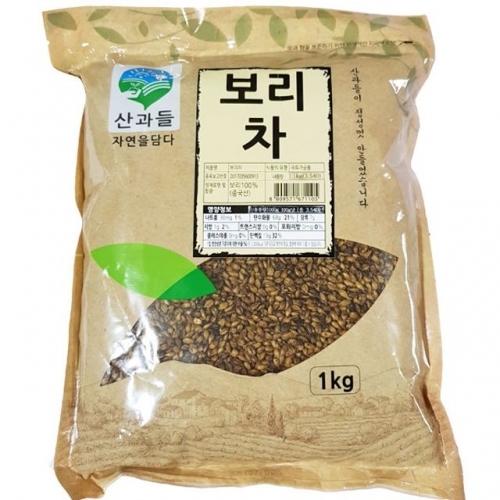 산과들 보리차 1kg.