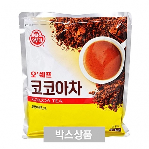 오뚜기 오쉐프 코코아차 1kg X 12EA.