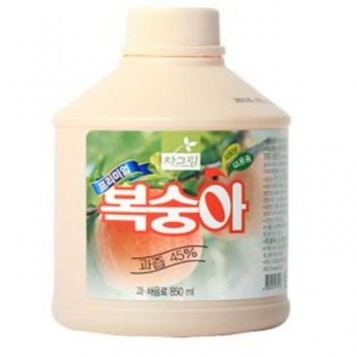 차그림 복숭아 원액850ml cm