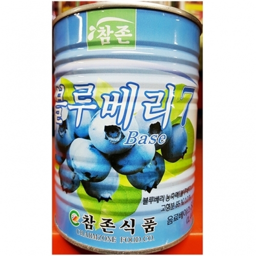 블루베리 농축액 음료베이스 음료베이스 (835mlX12개) 참존