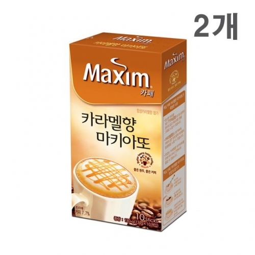 동서 맥심 커피믹스 카라멜 마키아또 10T x 2개