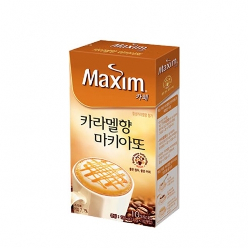 동서 맥심 커피믹스  카라멜 마키아또 10T