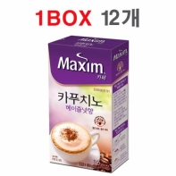 동서 맥심 커피믹스 카푸치노 헤이즐넛 10T x 12개