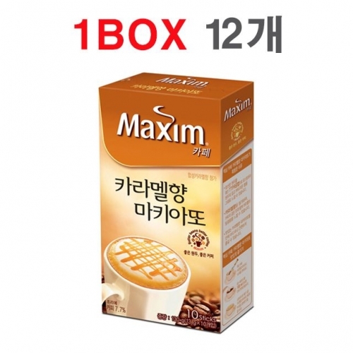 동서 맥심 커피믹스 카라멜 마키아또 10T x 12개