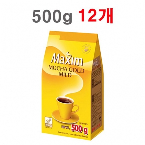 동서 맥심 모카골드 마일드 백 500g x 12개