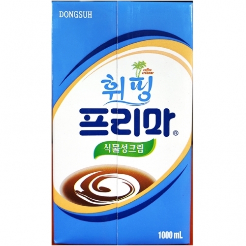 동서 프리마 휘핑 식물성크림 액상 (1LlX1개)