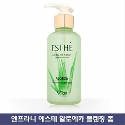 D_에스클라 에스테 알로에카 클렌징 폼 300ml 젤타입