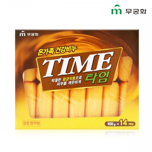 F_무궁화 타임 비누 100g X 14개입