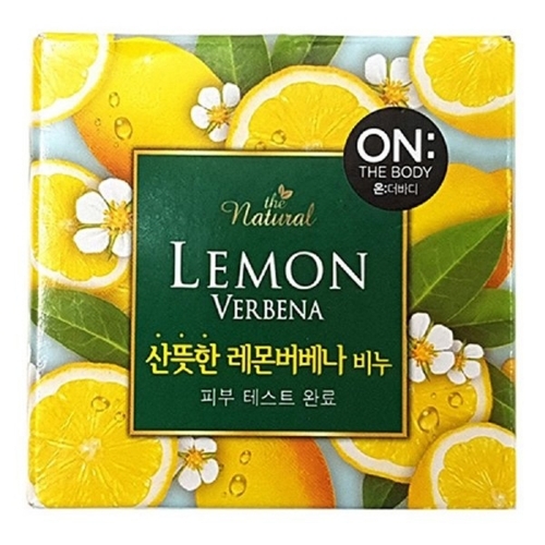 LG 온더바디 더내츄럴 비누 레몬 90g 4개입