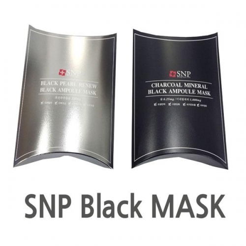 SNP Black 마스크시트 SNP마스크 흑진주마스크 숯마스크