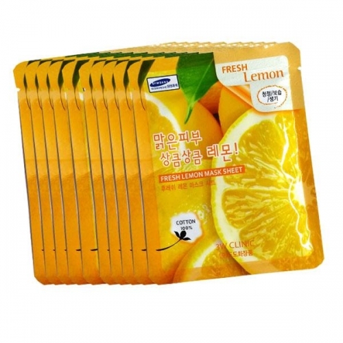 레몬 마스크시트 10매 마스크팩