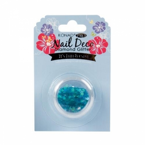 네일아트 KONAD 프로 데코 다이아몬드 글리터 블루