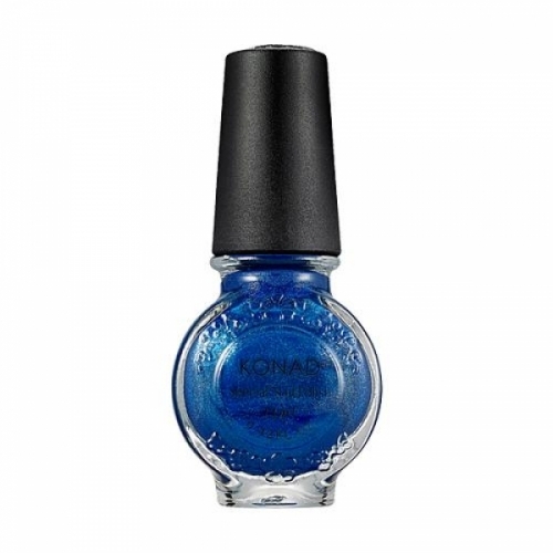 네일아트 KONAD 스템핑 스페셜 폴리쉬 블루 펄 11ml