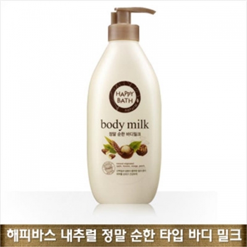 D_해피바스 정말 순한 타입 바디 밀크 450ml