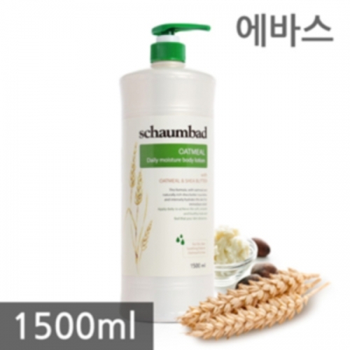 F_샴바드 오트밀 데일리모이스처 바디로션 초록1500ml