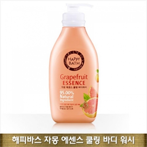 D_해피바스 자몽 에센스 쿨링 바디 워시500g