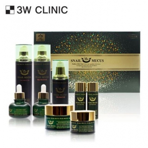 3W CLINIC 달팽이 점액 여성 7종 SET