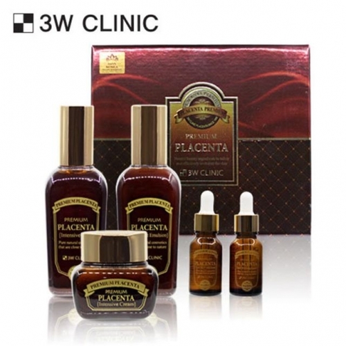 3W CLINIC 프리미엄 플라센타 여성 3종 SET