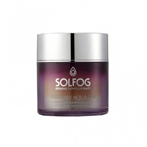 솔안개 solfog 블랙베리 아쿠아 크림 50ml 수분폭탄